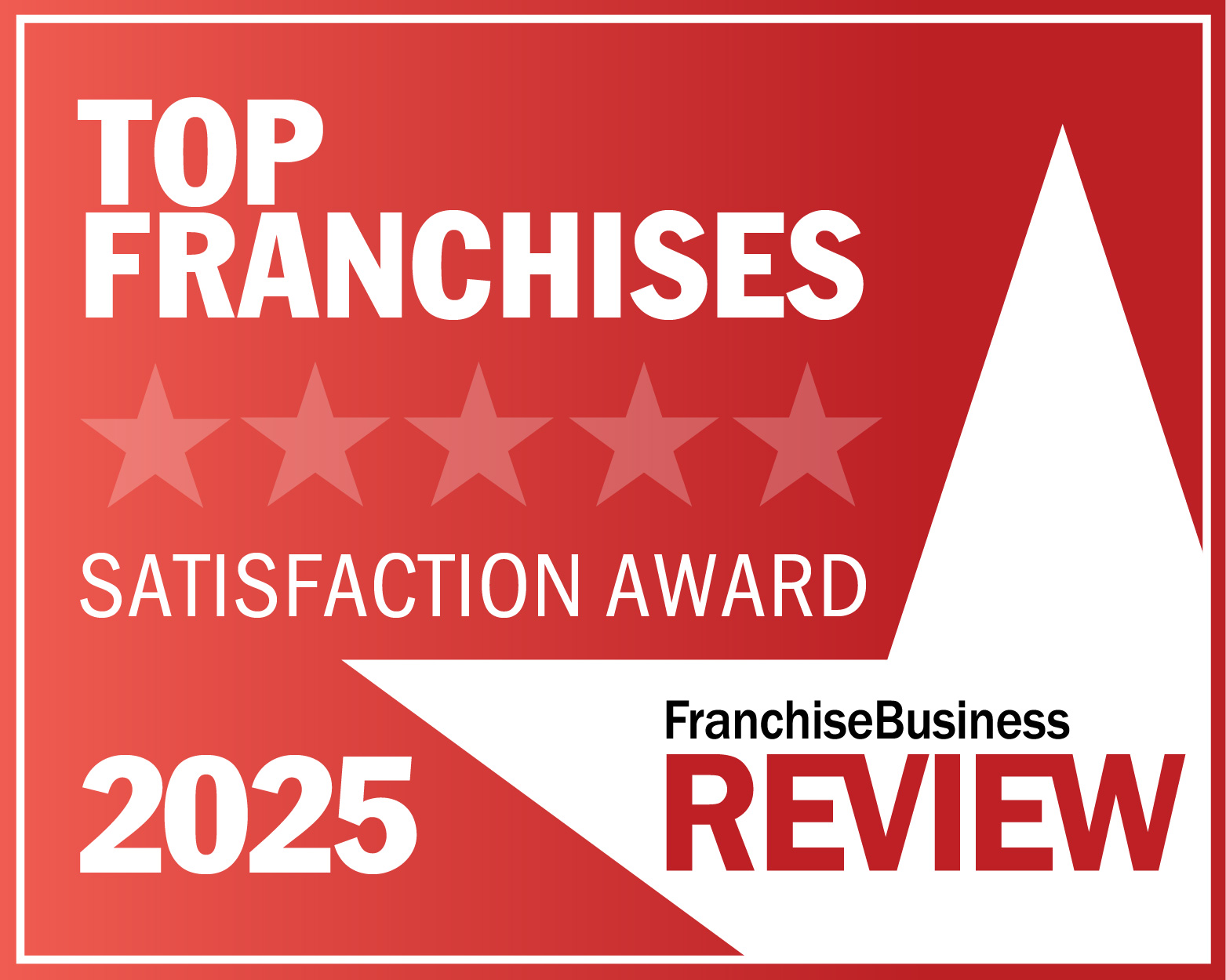 Franchise Business Review Top Franchises Satisfaction Award 2025