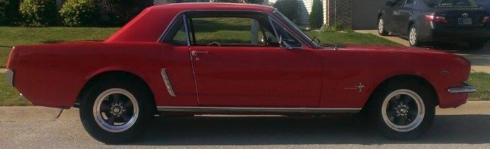 1965 Ford Mustang with rust protection 1965 Ford Mustang with rust protection