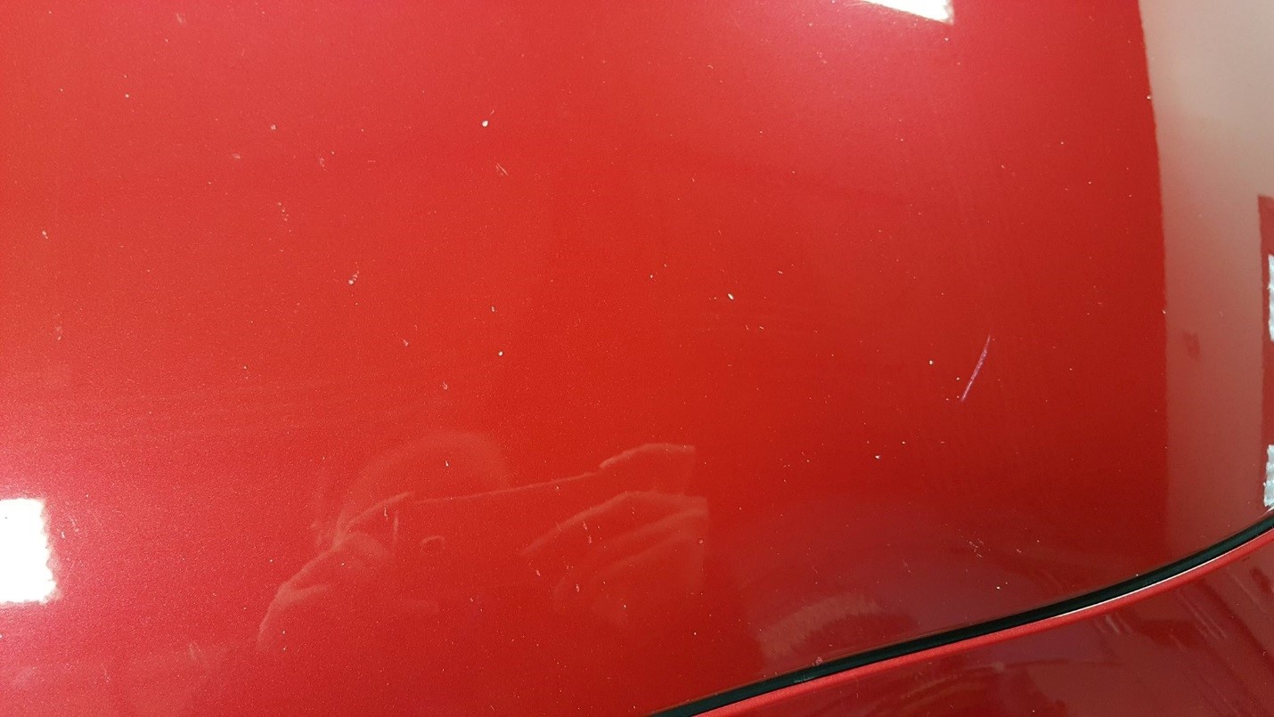 Rock Chips in Clear Coat Rock Chips in Clear Coat