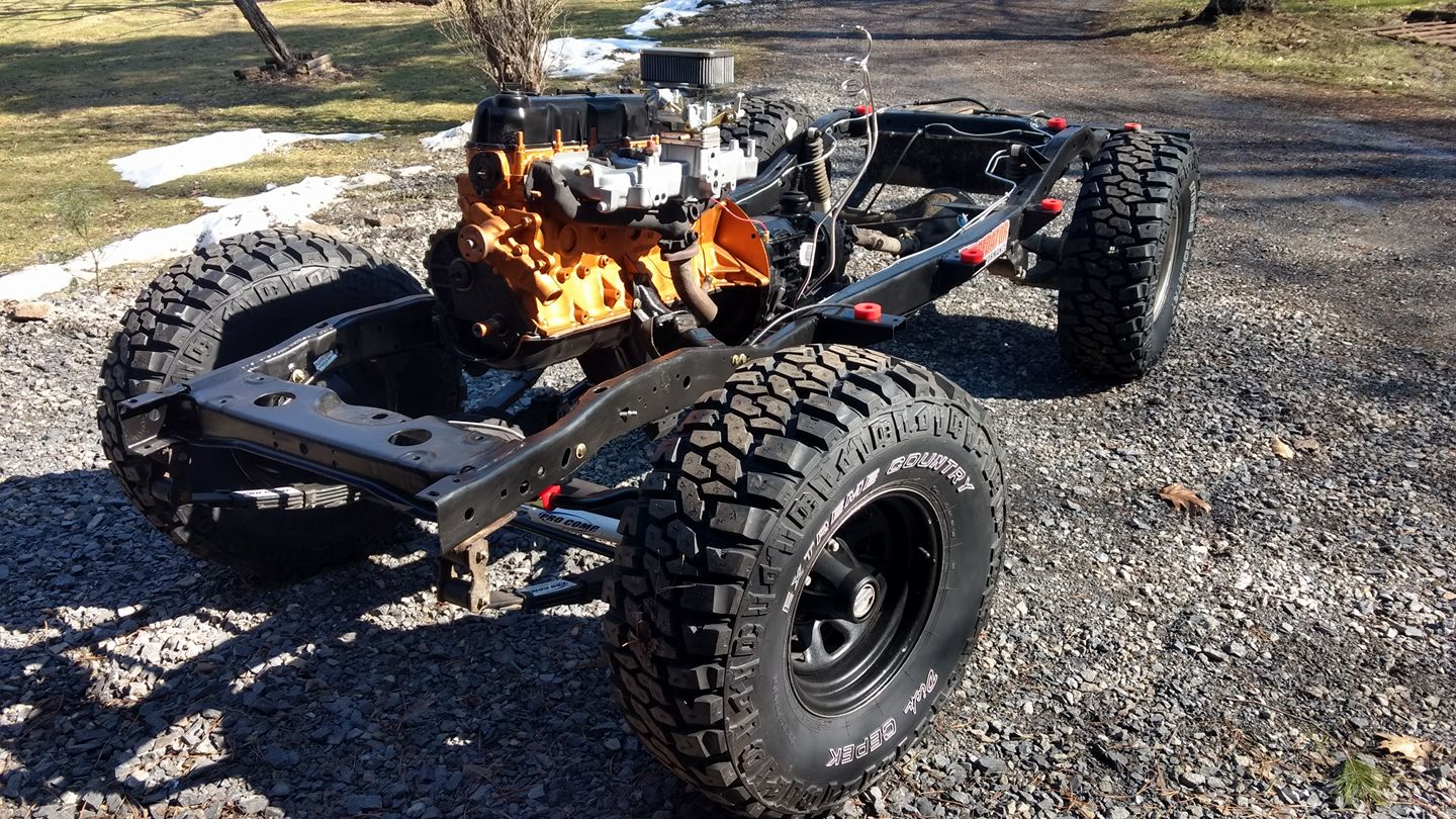 Jeep CJ-7 Underbody