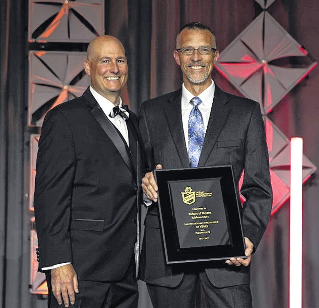 Fairborn, OH franchisee honored with 45 Years of Service Award