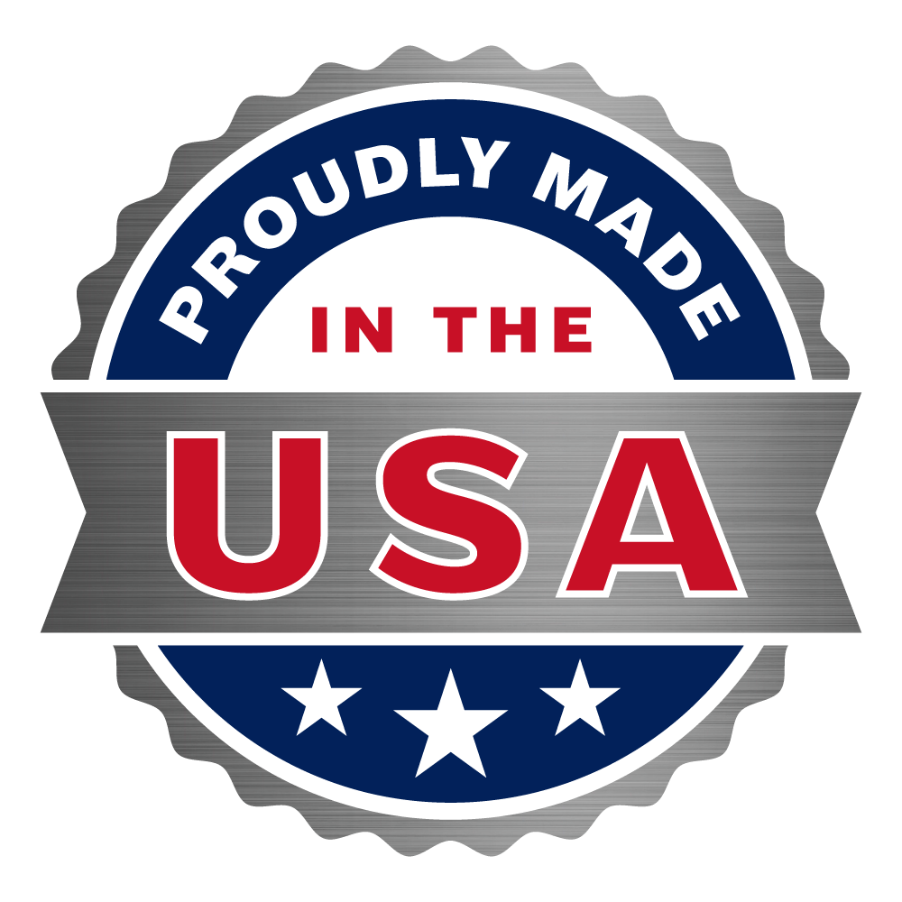 Proudly made in the USA